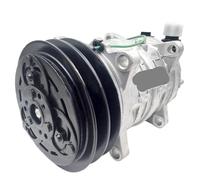 AC A/C Compressor TM16 Compatible with Shuttle Bus 12V 24V 10046011 43556011 Z0006398A 48846011 502-220A 103 56030 ZXL100PG DS102139(12V TM16)