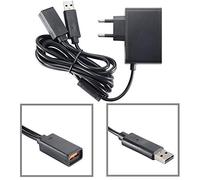 AC Adapter Power Supply Adapter Cable USB Cable Cord for Xbox 360 Kinect Sensor System