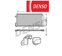 AC AIR CONDENSER DCN13110 DENSO I