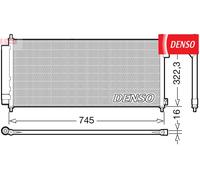 AC AIR CONDENSER DCN40026 DENSO I