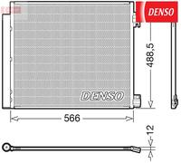 AC AIR CONDENSER DCN46026 DENSO I