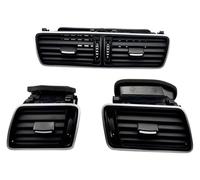 AC Air Condition Vent Outlet For VW For Passat B6 B7 CC R36 LHD 3AD819728A 3AD819701A Front Left/Right Side Center Console Air Conditioner Outlet Vent(Set of 3pcs)
