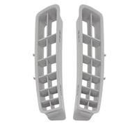 AC Air Condition Vent Outlet For VW For PQ For Golf 6 GTI MK6 2009-14 Car Interior Windshield A-Pillar Inner Cover Trim Panel Vent Grille(1pair Gray)