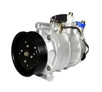 AC Air Conditioning Compressor Compatible for Porsche Cayenne/Audi Q7/VW Touareg 95812601201 958126012AX 9744727167 7P0820803E 7L682080 Automotive Electric HVAC Compressor LFAMZO