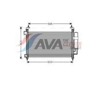 AC Air Conditioning Condenser Auto Fits Honda AVA Clever Choice HD5213D
