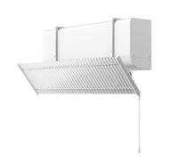 AC Air Deflector, Air Conditioner Air Deflector, Air Conditioner Vent Deflector with Five Wind Direction Adjustments, Air Diverter, Air Conditioner Baffle Shield Living Room