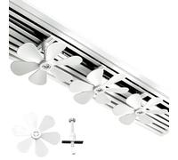 Ac Air Deflector Fan - 3 Pieces Anti-Direct Diverter Fan, Air Conditioning Wind Deflector for Round Square Ceiling Vents Home Living Room Bedroom Office Dorm Car RV Basement Wall Window