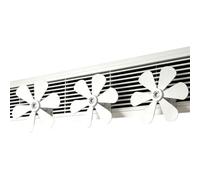 Ac Air Deflector Fan | 3Pcs Air Conditioning Wind Deflector | Anti-Direct Diverter Fan for Round Square Ceiling Vents Home Living Room Bedroom Office Dorm Car RV Basement Wall Window