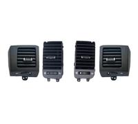 AC Air Outlet Grille For Toyota For Land For Cruiser For Prado LC120 2003-2009 Car A/C Air Conditioner Outlet Frame Vents Plate Panel Accessory Air Conditioning Outlets(4*outlet-black)