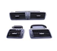 AC Air Outlet Grille For VW For Passat B7 CC 2012-2018 Auto Center Armrest Air Conditioning Outlet A/C Vent Assembly 3AB819701A 3AB819702A Air Conditioning Outlets(Matt a set)