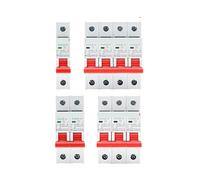 AC Backup Protector Surge Protection Lightning Arrester 230V 400V Surge Protector Din Rail Current Breaker 10kA 20kA 2P AUOQKQUT(1P,80kA)