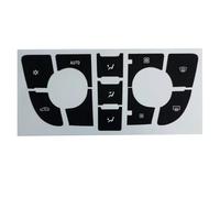 AC Button Repair Stickers Compatible with OPEL for Astra J Button Sticker Climate Radio Panel Decals CD Panel Dashboard Control Climate MP3 Fixing Repair Tool