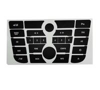 AC Button Repair Stickers Compatible with OPEL for Astra J Button Sticker Climate Radio Panel Decals CD Panel Dashboard Control Climate MP3 Fixing Repair Tool