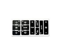 AC Button Repair Stickers for A2 A3 A8L Car Button Repair Sticker Button AC Central Control Sticker CD Broadcast Audio