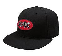 AC/DC Snapback Cap: Oval Logo OFFICIAL NEW
