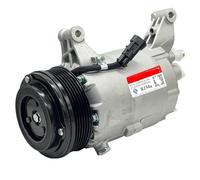 AC Car Compressor 10BU16C ，Compatible for Fiat， Bravo Doblo Ideia Palio Siena Strada Punto Motor Etorq 51845813 CS20214 64521171310 64526918122，Automatic air Conditioning Compressor
