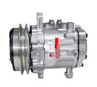 AC Car Compressor ，Compatible for John，Compatible for John，Compatible for Deere，Compatible for Komatsu Hitachi KHR3536 SD7B10 4615804 22L-979-2200，Automatic air Conditioning Compressor