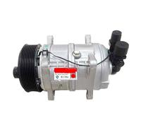 AC Car Compressor Zexel TM16 HD Air Conditioner ，Compatible For Universal， Freezer Truck Carrier Thermo King Hubbard 10356120 8800022 PV8，AC Compressor(24V)
