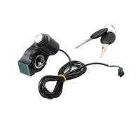 AC CDI Box Replacement For KUGOO For M4 PRO Electric Scooter Cylinder Starter Switch Locks Keys Kick Replacement Parts Ignition Lock With 2(With plug)