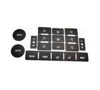 AC Climate Control Button Repair Decal Sticker for Touareg 2004-2009