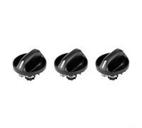 AC Climate Control Knob Air Switch - for Toyota - for Bebykilemi | 2000-2006, Heater Control Button Replacement Part 55905-0C010, Panel Mount Design, Black ABS Plastic