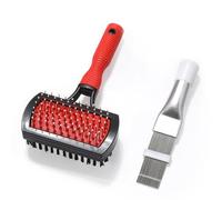 AC Coil Brush - Double Sided Coil Cleaner, Air Conditioning Comb | Evaporator Slat Cleaning Tool, Radiator Repair Kit, HVAC Coil Cleaning Tool, Air Conditioning Accessories For The Professional