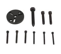 AC Compressor Clutch Remover Kit, Wireless - Air Conditioning Clutch Rebuild Tool with Adjustable 16-56 mm Range, Stainless Steel + Iron, for Car HVAC Repair and Compressor
