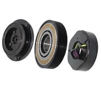 Ac Compressor Coil, for Bora 6Pk 2016 Futong Air Conditioning Electromagnetic Clutch Auto AC Pulley Assembly