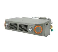 AC Compressor Evaporator, 3 Speed Temperature Adjustment Under Dash Evaporator for Cars Trucks RVs Campers, 32 Tube Sheet Type Evaporator (12V)