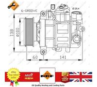AC Compressor for Audi A4 A5 A6 A8 Q5 Seat EXEO 00-17 4E0260805AD