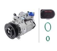 AC Compressor HELLA Fits AUDI Q7 4L Van VW Phaeton Touareg 04-18 7L6820803C