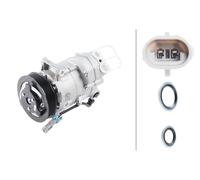 AC Compressor HELLA Fits CHEVROLET Cruze Malibu VAUXHALL Astra 08-18 1618046