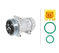 AC Compressor HELLA Fits CITROEN C2 C3 FIAT Fiorino PEUGEOT 1007 02-12 6453QG
