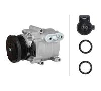 AC Compressor HELLA Fits FORD Fiesta VI Fusion 01-18 1514844