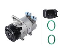 AC Compressor HELLA Fits FORD Galaxy S-Max LAND ROVER Freelander 2 06-15 1433332