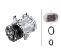 AC Compressor HELLA Fits VAUXHALL Combo Mk II Tour Corsa Corsavan 00-12 1854107