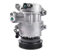 AC Compressor with Clutch Compatible with Accent 2012 2013 2014 2015 2016 2017 L4 1.6L DV13 Style
