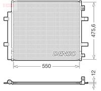 DENSO DCN32073 Air conditioning condenser