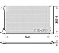 AC Condenser DENSO Fits CHEVROLET Malibu OPEL Insignia A 08-17 1850134