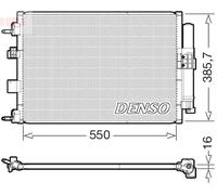 AC Condenser DENSO Fits FORD C-Max II Focus III Turnier Grand 10-19 1828970