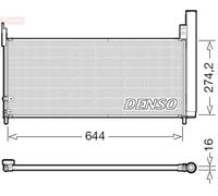 AC Condenser DENSO Fits TOYOTA Prius Plus 11- 8846047170