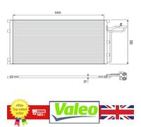 AC Condenser for Volvo C30 C70 S40 V50 04-13 1012707