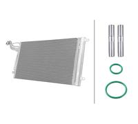 AC Condenser HELLA Fits AUDI A1 SEAT Ibiza IV SKODA Fabia II VW 06-22 6C0816411