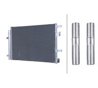 AC Condenser HELLA Fits JAGUAR S-Type X200 Xf X250 Sportbrake 04-15 C2Z9461