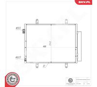 ESEN SKV 86SKV321 Air conditioning condenser