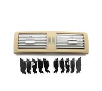 AC Console Vent For Benz For W251 For R Class R300 R320 R350 R400 R500 Car Front Center Dash Middle Air Conditioner AC Vent Grille Outlet Panel(Model B Light Beige)