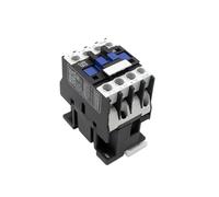 AC contactor 18A 3P+1NO/1NC Rail installation lc1d CJX2-1810 1 normally open contact / CJX2-1801 1 normally closed contact(CJX2-1810 48V)