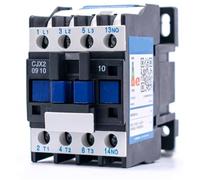AC Contactor 220V 25A Electrom Agnetic Motor Control Three-phase Electrical Switch CJX2 1Pcs(CJX2-1801,24V)