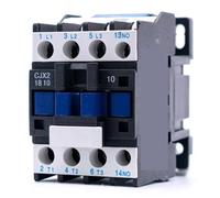 AC contactor 220V 25A electromagnetic contactor motor HVAC control three-phase electrical switch People's Electrical CJX2(CJX2-1810,380 V)
