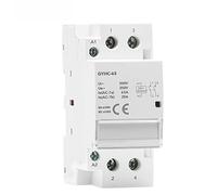 AC Contactor 2P 40A 63A 2NO 2NC 1NO1NC House Use 1Pcs Automatic switch (Color : 2p 63a 2nc)
